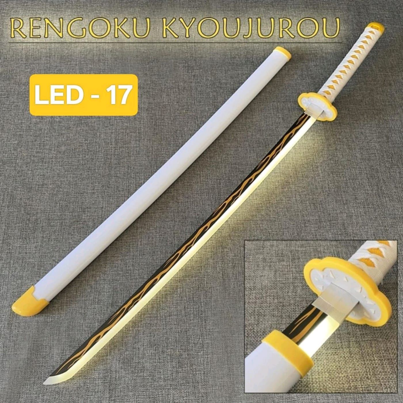 Luminous Anime LED Sword (Rechargeable)