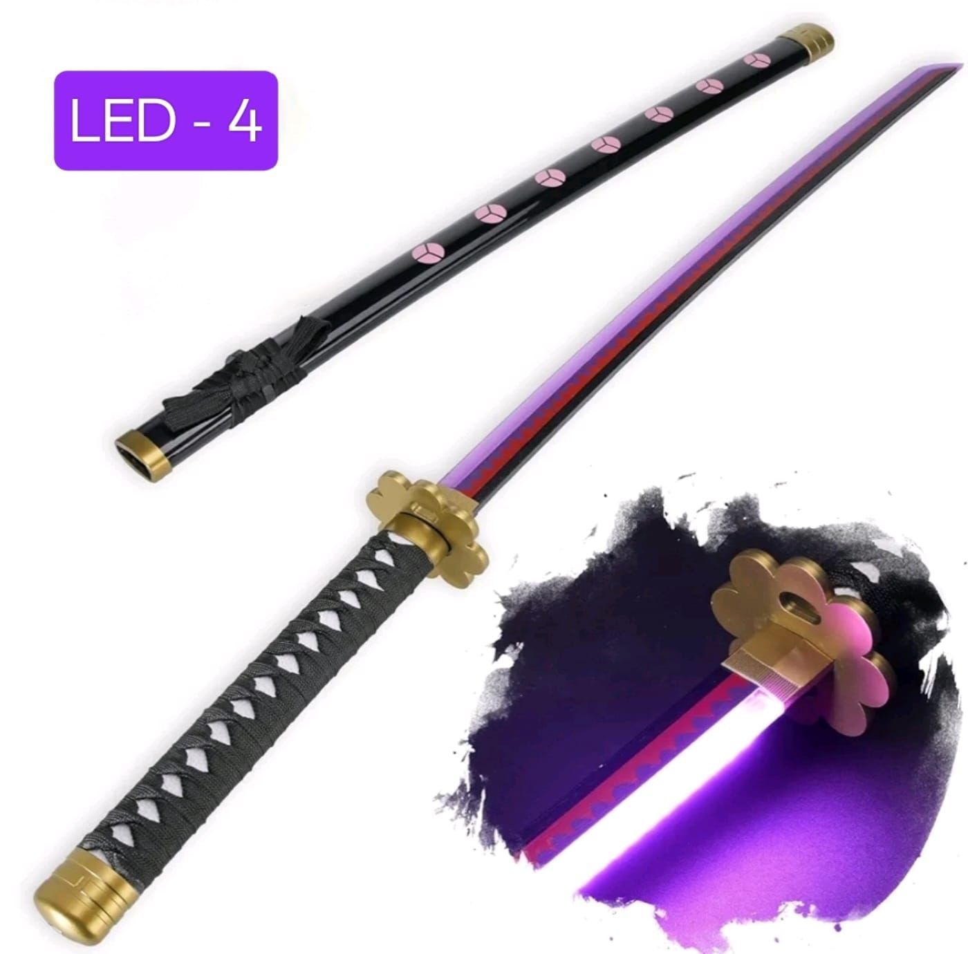 Luminous Anime LED Sword (Rechargeable)